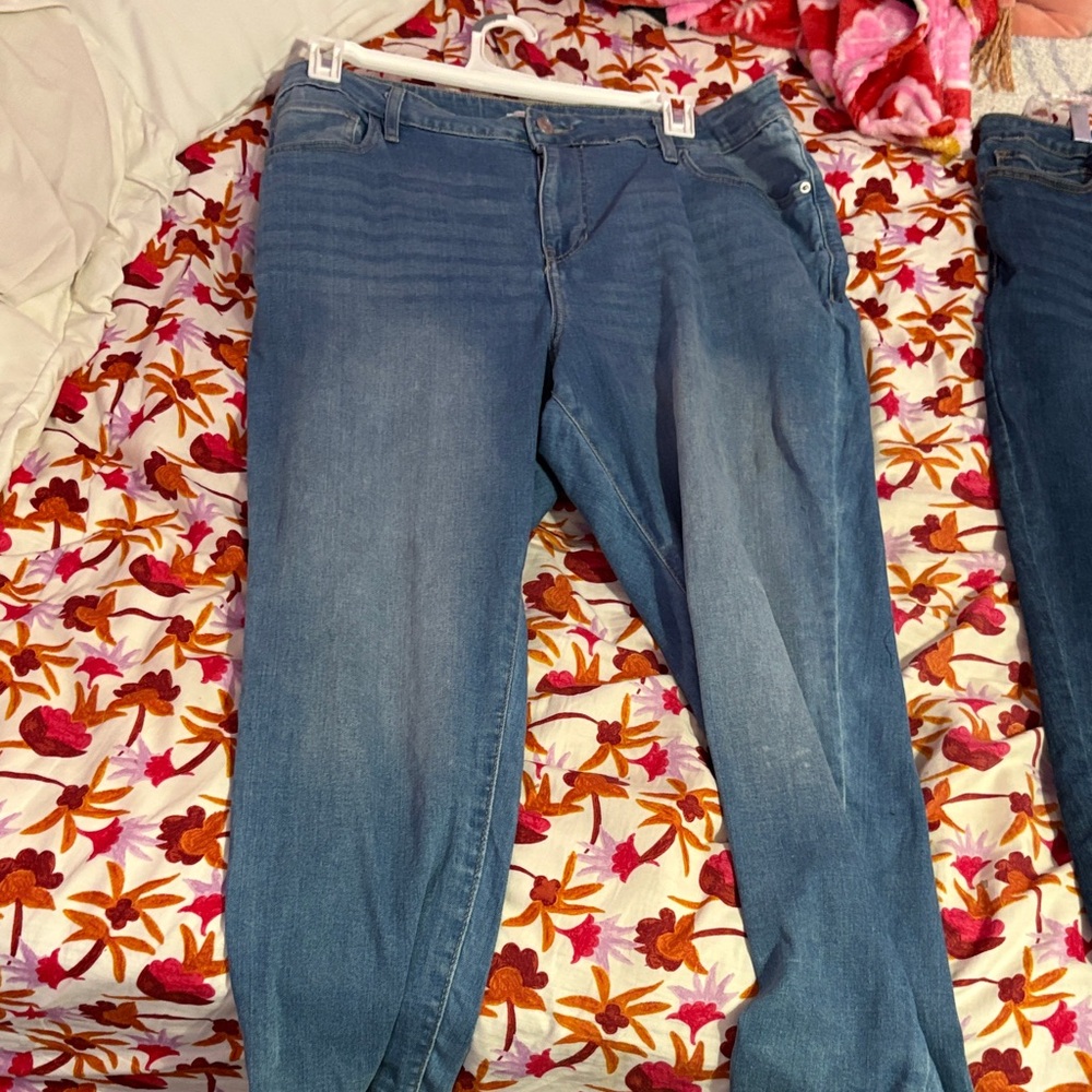 Forever 21 Classic Blue Jeggings
